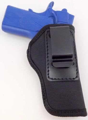 Black Nylon Left Handed IWB/ITP W/ Strong Steel Clip Holster XS
