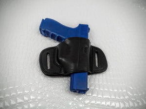 Gazelle Holsters Quick Slide Black Leather For Glock 17 ,22, 31