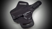Load image into Gallery viewer, Black Pancake Belt Holster for S&amp;W M&amp;P 40 4.25&quot;
