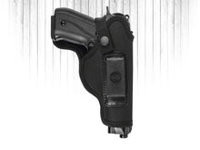 Load image into Gallery viewer, Akar Black Nylon IWB/ITP W/ Clip and thumbrake Holster Compact

