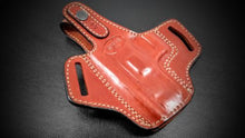Load image into Gallery viewer, Premium Quality Brown Pancake Belt Holster for  SPRINGFIELD XDM 40
