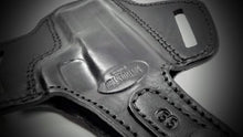 Load image into Gallery viewer, Black Pancake Belt Holster for S&amp;W MP 9- 40 4&quot;
