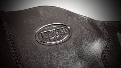 Black Open Top Pancake Belt Holster for S&W M&P 40 COMPACT 3.5"