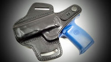 Load image into Gallery viewer, Black Pancake Belt Holster for S&amp;W MP 9- 40 4&quot;

