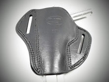 Load image into Gallery viewer, Black Open Top Pancake Belt Holster for WALTER 7.65
