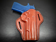 Premium Quality Brown Open Top Pancake Belt Holster for COLT 1911