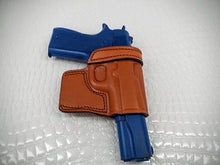 Load image into Gallery viewer, GAZELLE OWB Brown LEATHER  Yaqui Slide Holster for COLT 1911
