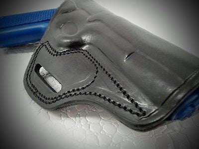 Gazelle Thumb-Break Belt Holster, Black, Right-Handed FOR COLT 1911