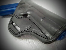 Load image into Gallery viewer, Gazelle Thumb-Break Belt Holster, Black, Right-Handed FOR COLT 1911
