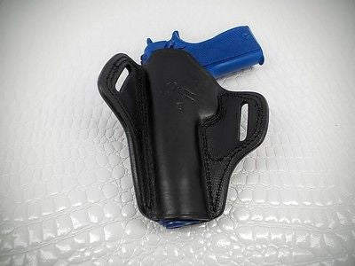 Gazelle OPEN TOP LEATHER BELT HOLSTER for COLT 1911