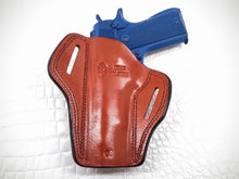 Load image into Gallery viewer, GAZELLA - Open Top Leather Belt Gun Holster, Leather
