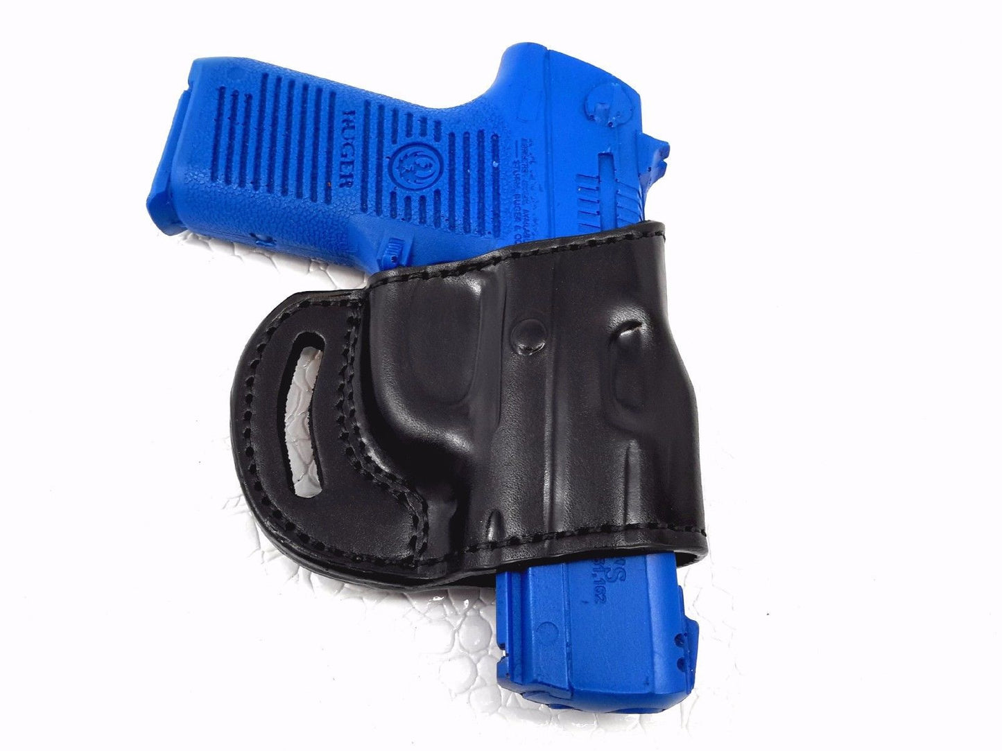 Springfield XD-S Mod.2 .40SW Pistol OWB Yaqui Slide Style Right Hand Leather Holster