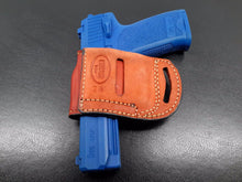 Load image into Gallery viewer, Yaqui slide belt  holster for KIMBER CUSTOM II (TWO-TONE) .45 ACP
