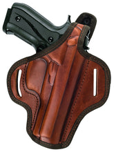 Load image into Gallery viewer, Thumb Break Leather OWB Belt Holster for GLOCK 17, 19, Akar
