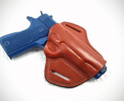 GAZELLE ~ Open Top Belt Holster for COLT1911 -CHOOSE YOUR COLOR-