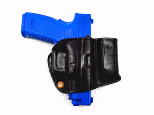 Belt Holster with Mag Pouch Leather Holster for S&W M&P 45 4.5" , MyHolster