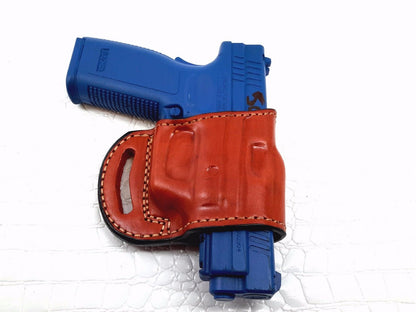 Yaqui slide belt holster for Springfield  Armory  XD-45, 4"