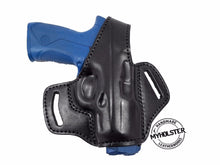 Load image into Gallery viewer, TAURUS G2 PT111 OWB Thumb Break Leather Right Hand Belt Holster
