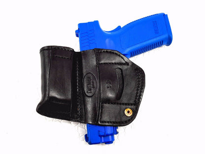 Belt Holster with Mag Pouch Leather Holster for S&W M&P 45 4.5" , MyHolster