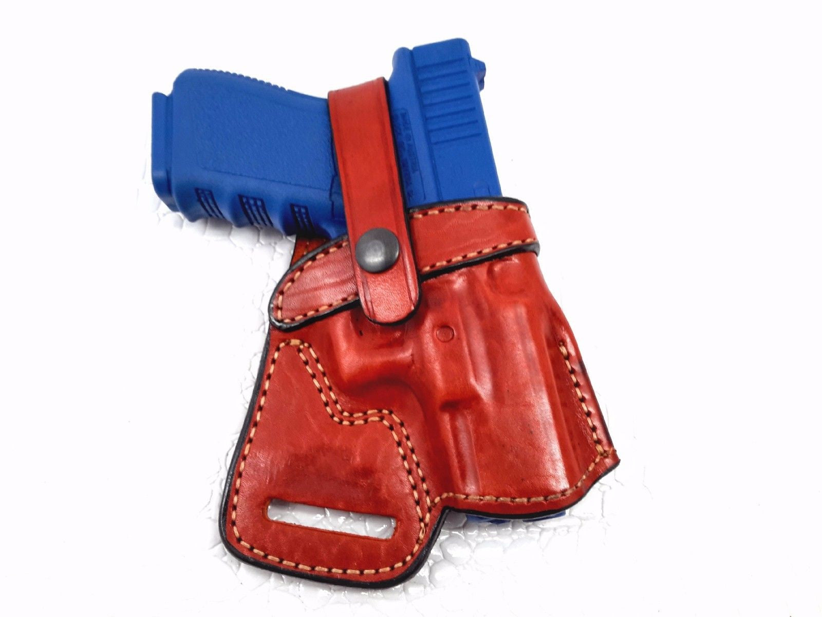 MyHolster Small Of Back Leather Holster For Canik TP9SF, Right Hand (Brown)