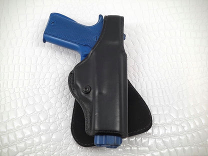 Safariland 518 Paddle Holster - Plain Black, Right Hand