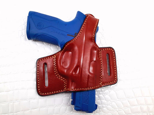 Smith & Wesson  SHIELD 9mm Right Hand Thumb Break Belt Slide Leather Holster