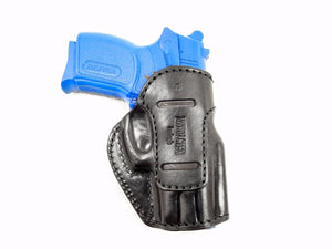 Ruger SR9c Leather IWB Inside the Waistband holster - Options Available