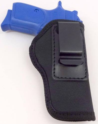 Akar, Universal Black Nylon IWB/ITP W/ Strong Steel Clip Holster