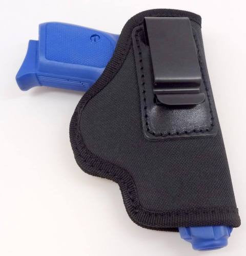Black Nylon Left Handed IWB/ITP W/ Strong Steel Clip Holster Compact