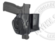 Load image into Gallery viewer, AMT AutoMag II OWB Holster w/ Mag Pouch Leather Holster
