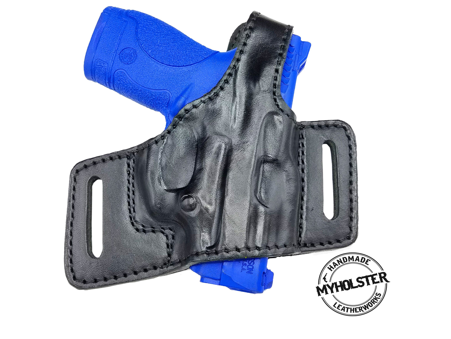 Bersa Thunder 380 CC OWB Thumb Break Compact Style Right Hand Leather Holster