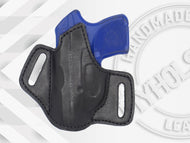 RUGER LCP Premium Quality Black Open Top Pancake Style OWB Holster