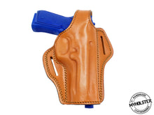 Load image into Gallery viewer, Beretta 92G OWB Right Hand Thumb Break Leather Belt Holster - Pick your Color
