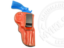 Load image into Gallery viewer, Ruger SP101 4.2” IWB Inside the Waistband Leather Belt Holster

