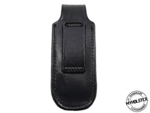 Load image into Gallery viewer, OWB Universal Leather Magazine Pouch w/Snap Holster Fits  9mm, .40 , .45 calibers
