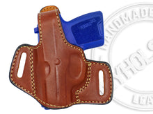 Load image into Gallery viewer, Sig Sauer P290 OWB Thumb Break Leather Belt Holster - CHOOSE YOUR COLOR AND HAND
