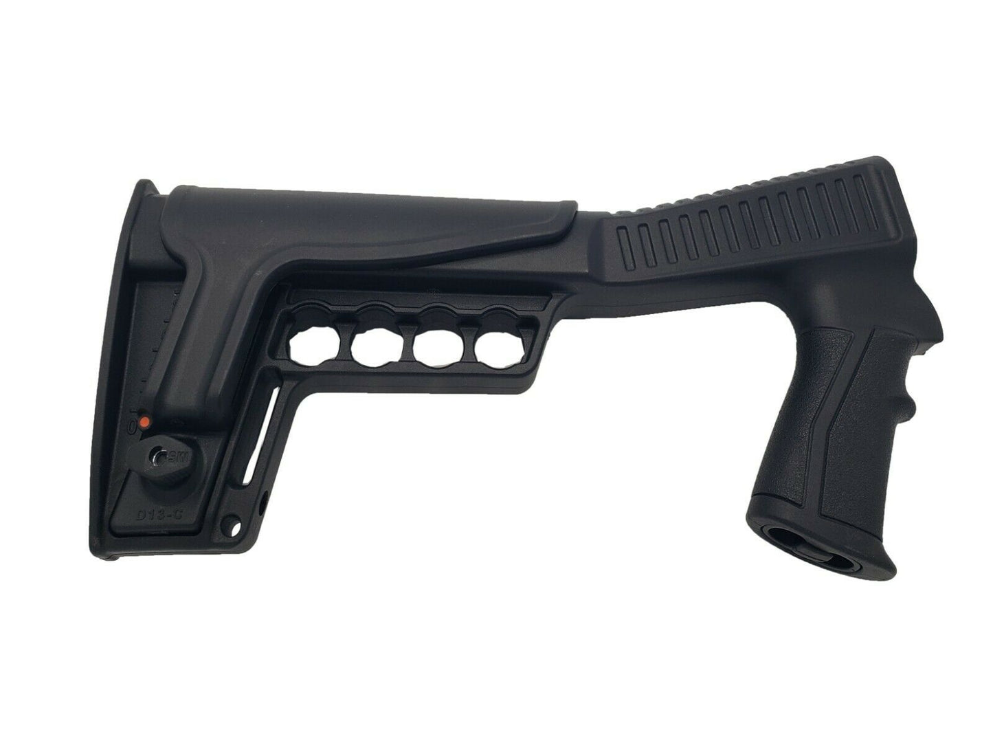 Emperor Arms MXP12 Cheek Rest Stock Buffer Polymer Black Style 2