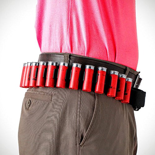 Shotgun Shell Belt, Holds 30 Shotugn Shells (12 GA), Hunting, Sporting Clays or Trap Shooting Shotgun Shell Belt
