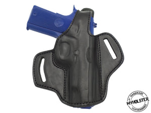 Sig Sauer 1911 FASTBACK EMPEROR SCORPION CARRY 4.2" OWB Thumb Break Right Hand Leather Belt Holster