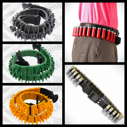 Shotgun Shell Belt, Holds 30 Shotugn Shells (12 GA), Hunting, Sporting Clays or Trap Shooting Shotgun Shell Belt