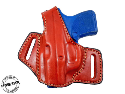 Springfield 911 380ACP OWB Thumb Break Compact Style Leather Holster