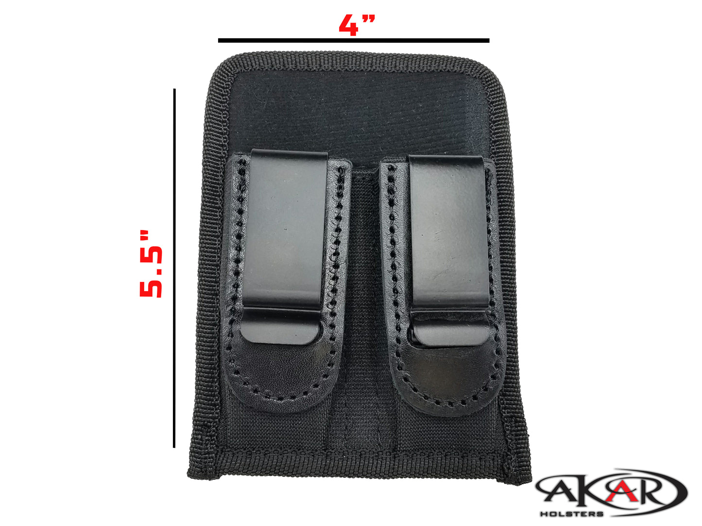 Concealment Magazine Soft Holster IWB With Metal Clip 22 25 32 380 9 40 45mm