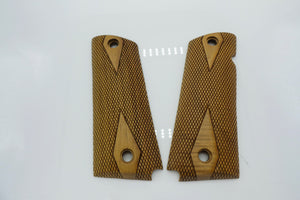 Full size 1911- Government- Commander Walnut Wood Grips- PICK YOUR STYLE