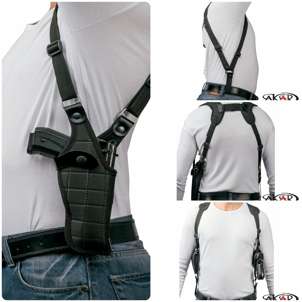 Vertical Carry Shoulder Holster for S&W M&P 9 40 45 4.25