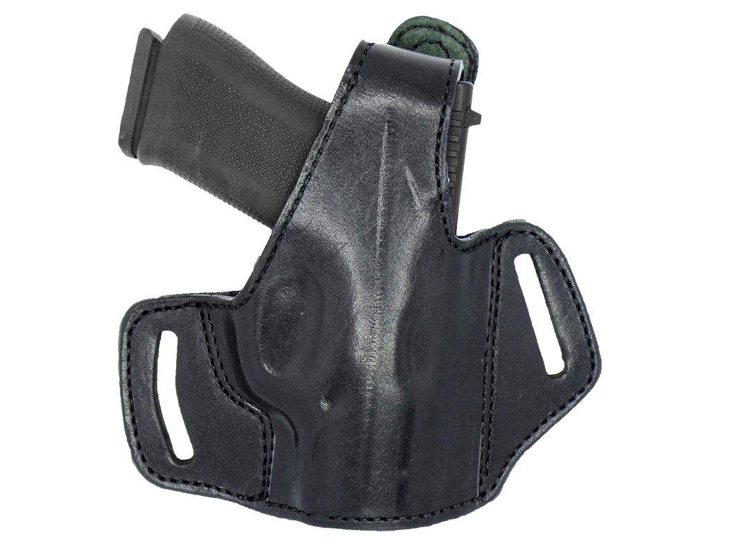 CZ 75 Compact OWB Thumb Break Leather Belt Holster