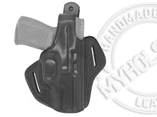 Load image into Gallery viewer, CANIK TP9 OWB Thumb Break Leather Belt Holster
