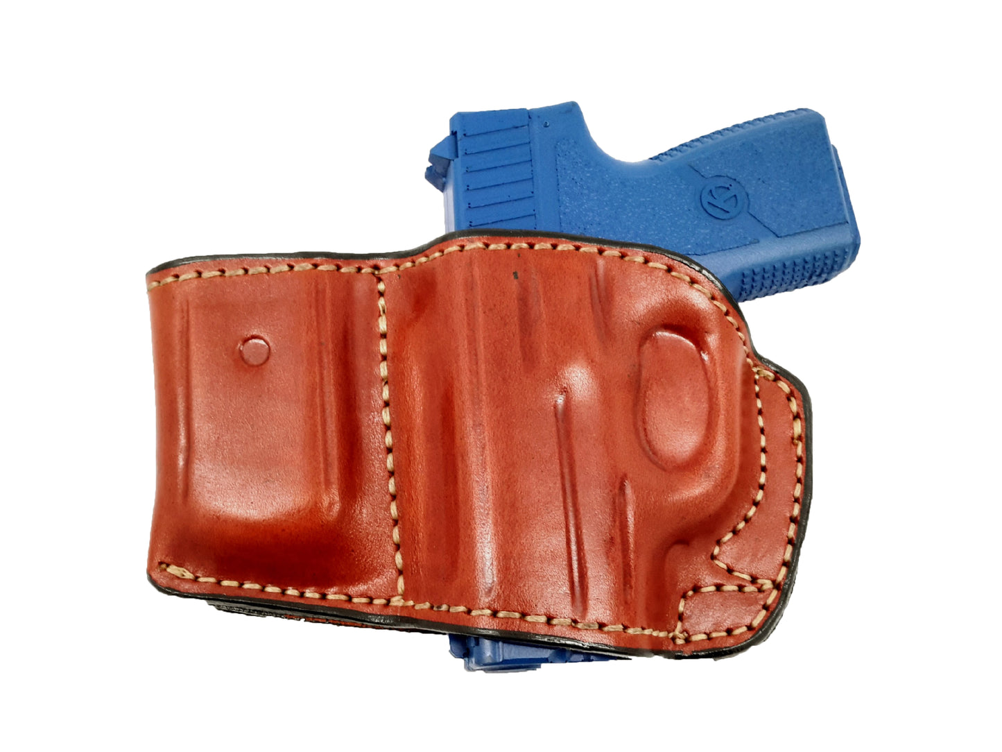 Smith & Wesson CSX Holster and Mag Pouch Combo - OWB Leather Belt Holster